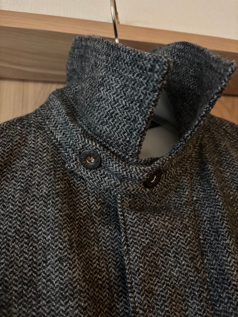 post overalls ウールヘリンボーン　カバーオール　サイズM