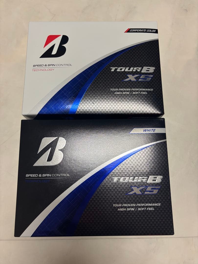 motoブリヂストン TOUR B X5 ゴルフボール 12個入り ✖️2箱