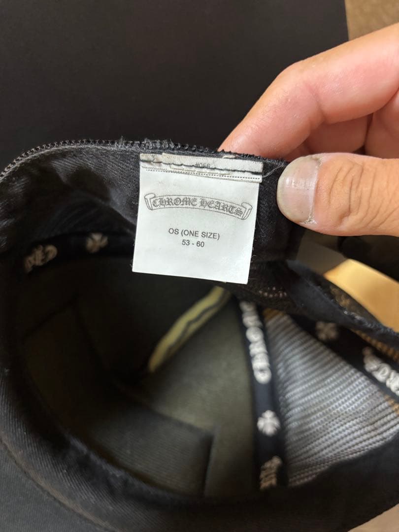 【国内正規品】クロムハーツキャップ　マッティボーイ　ブラック