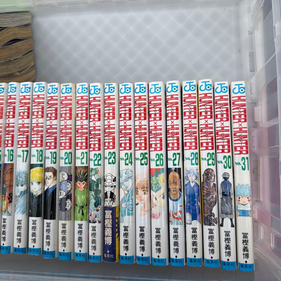 HUNTER×HUNTERの1から36巻のセットです。