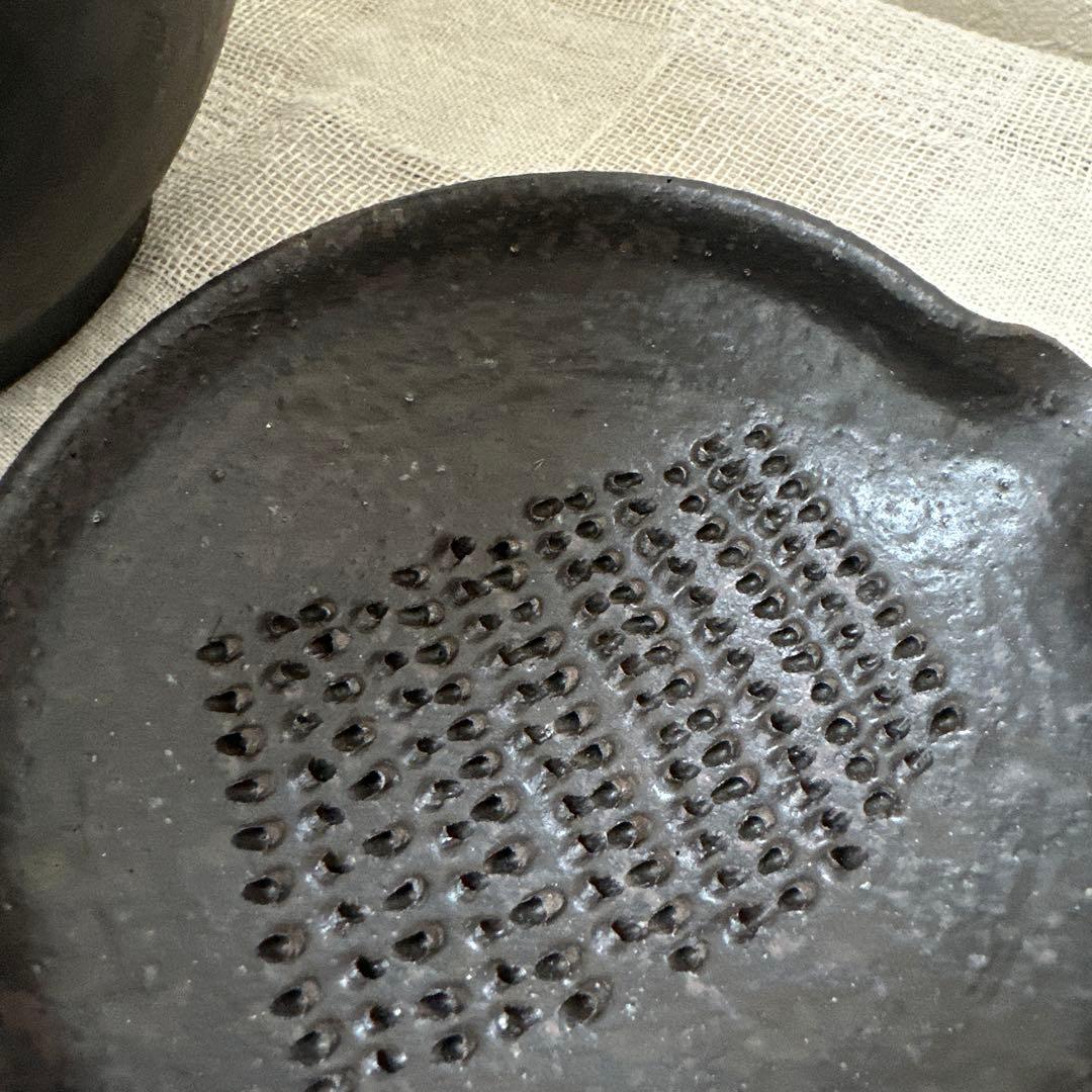 石渡磨美 さん 器 麺鉢 鉢 片口 おろし器 遠藤素子 さん 2点セット