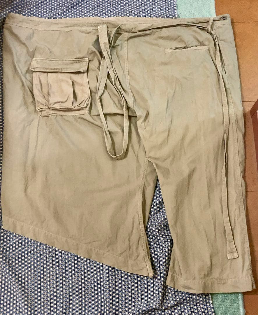 初期 KAPITAL 名作 ラップパンツ カーゴ L コットン キャピタル　美品