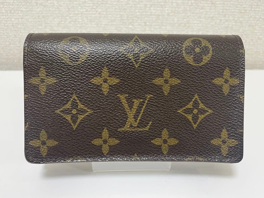 VUITTON二つ折り財布 モノグラム ポルトフォイユトレゾール M61736