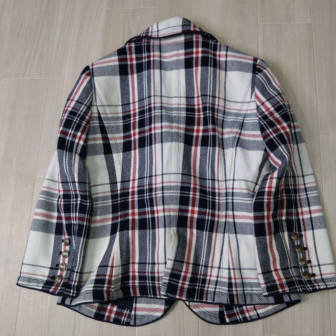 良品　Burberry BLUE LABEL チェック テーラードジャケット