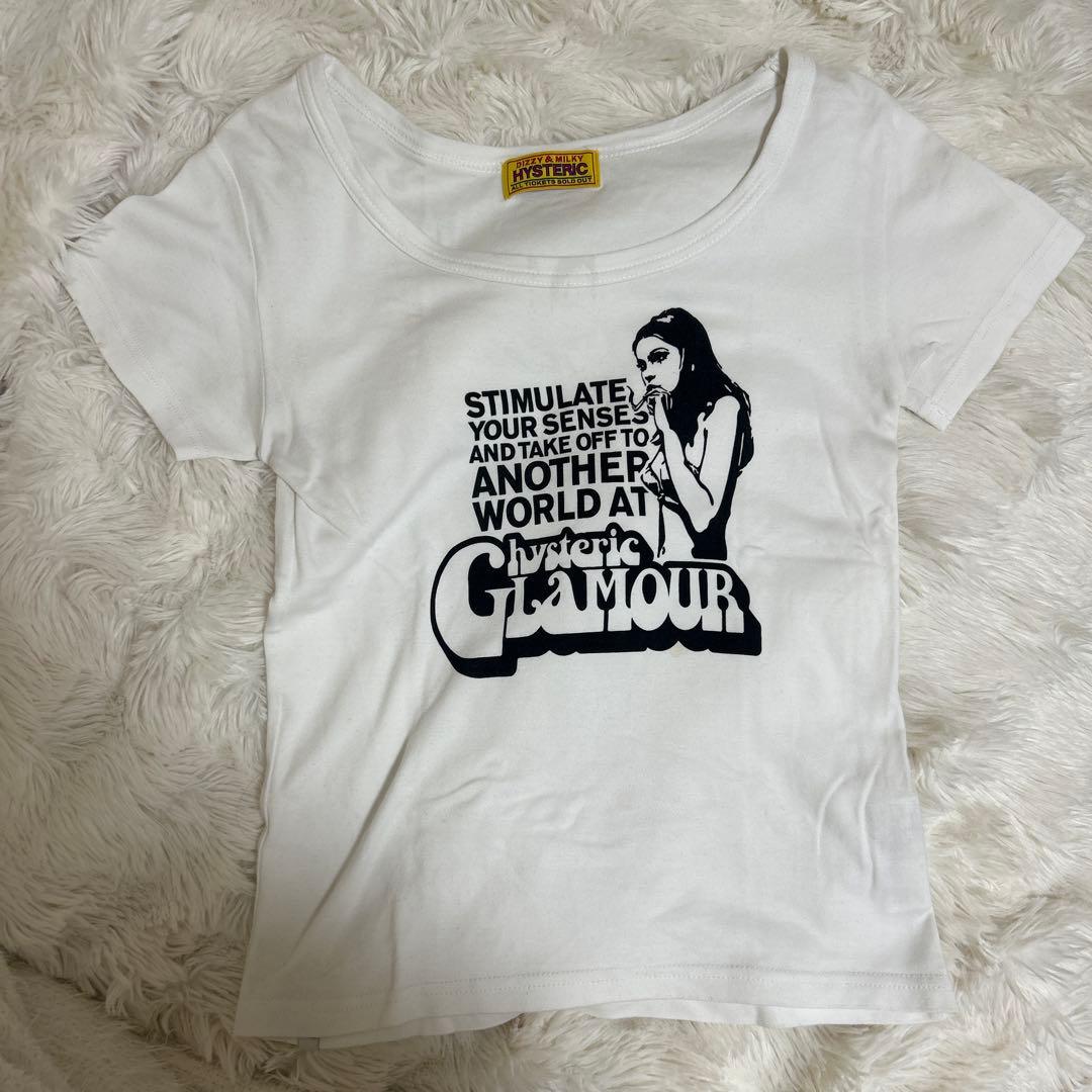 HYSTERIC GLAMOUR SMOKING GIRL チビTシャツ