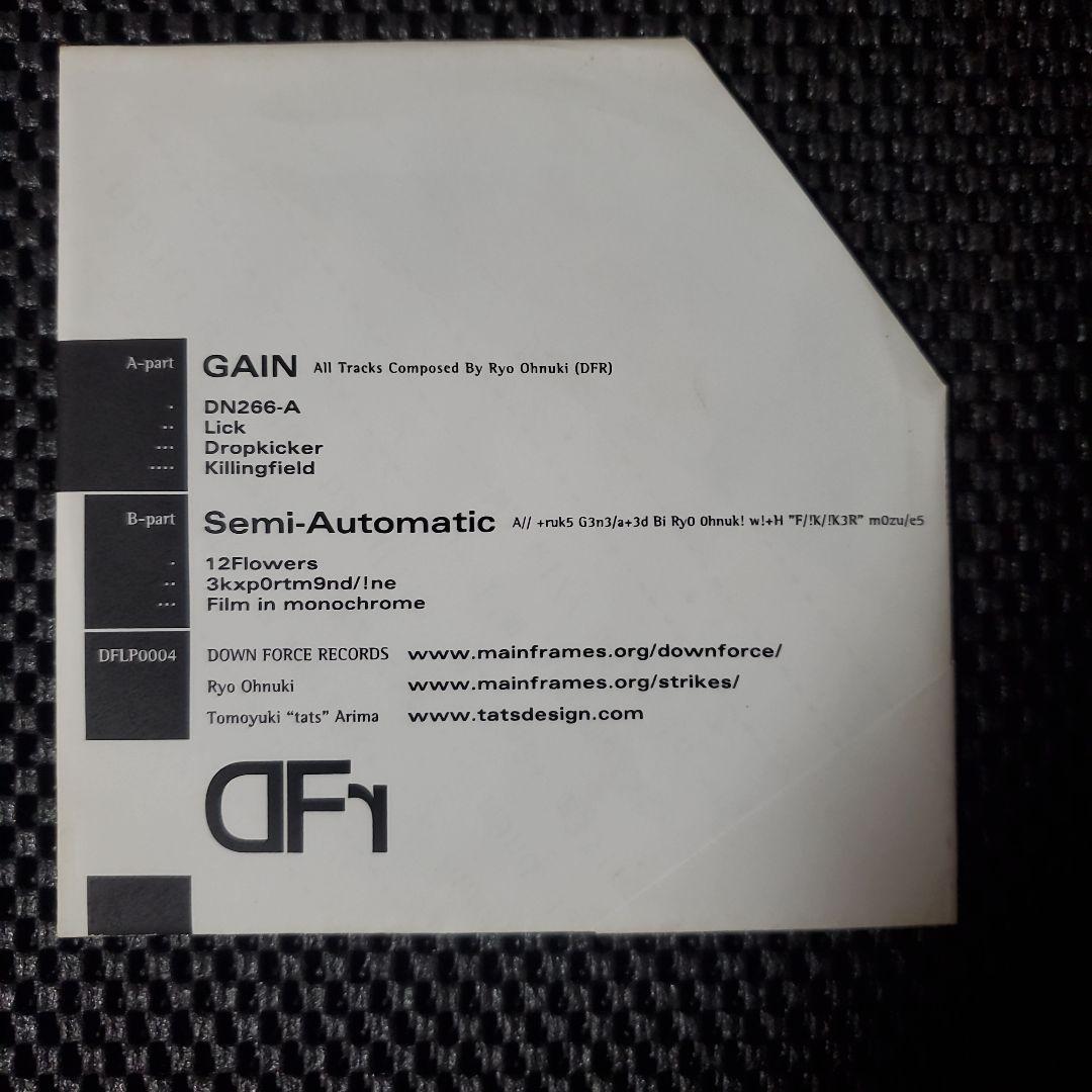 その他 DOWN FORCE RECORDS GAIN/Semi-Automatic