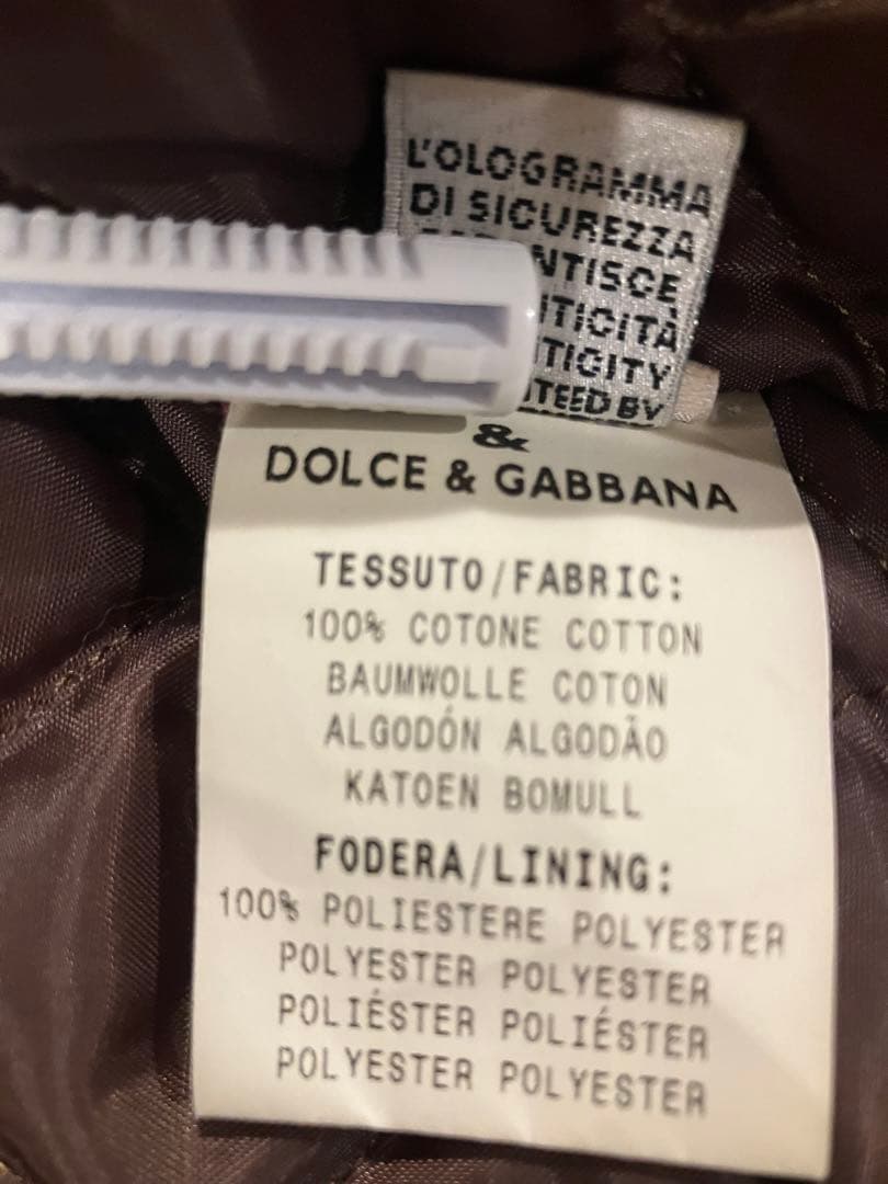 Dolce & Gabbana コーデュロイ モッズコート　ダクーブラン　　48