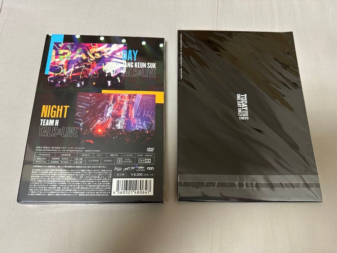 チャン・グンソク TODAY ONE DAY ONLY DVD フォトブック
