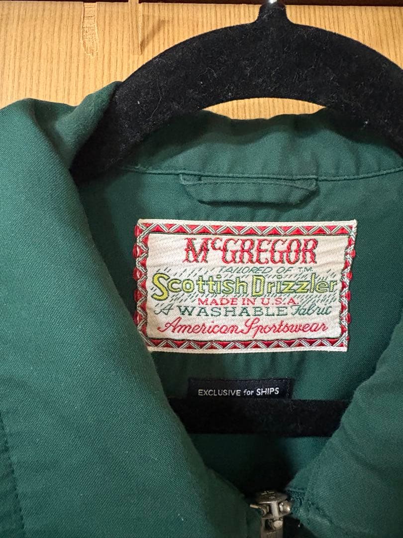 ships別注ＭｃＧＲＥＧＯＲ：アメリカ製　５０’ｓ　ドリズラー（Ｒ）ジャケット