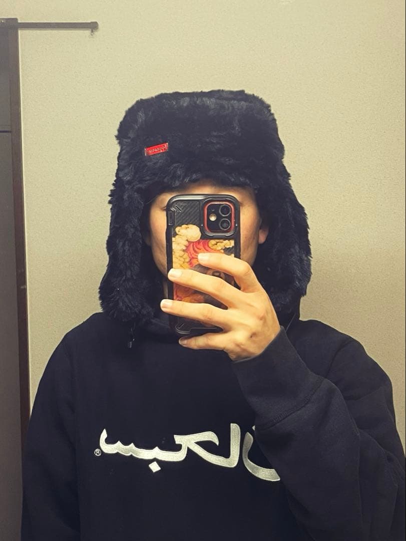 帽子 supreme ushanka hat M/L