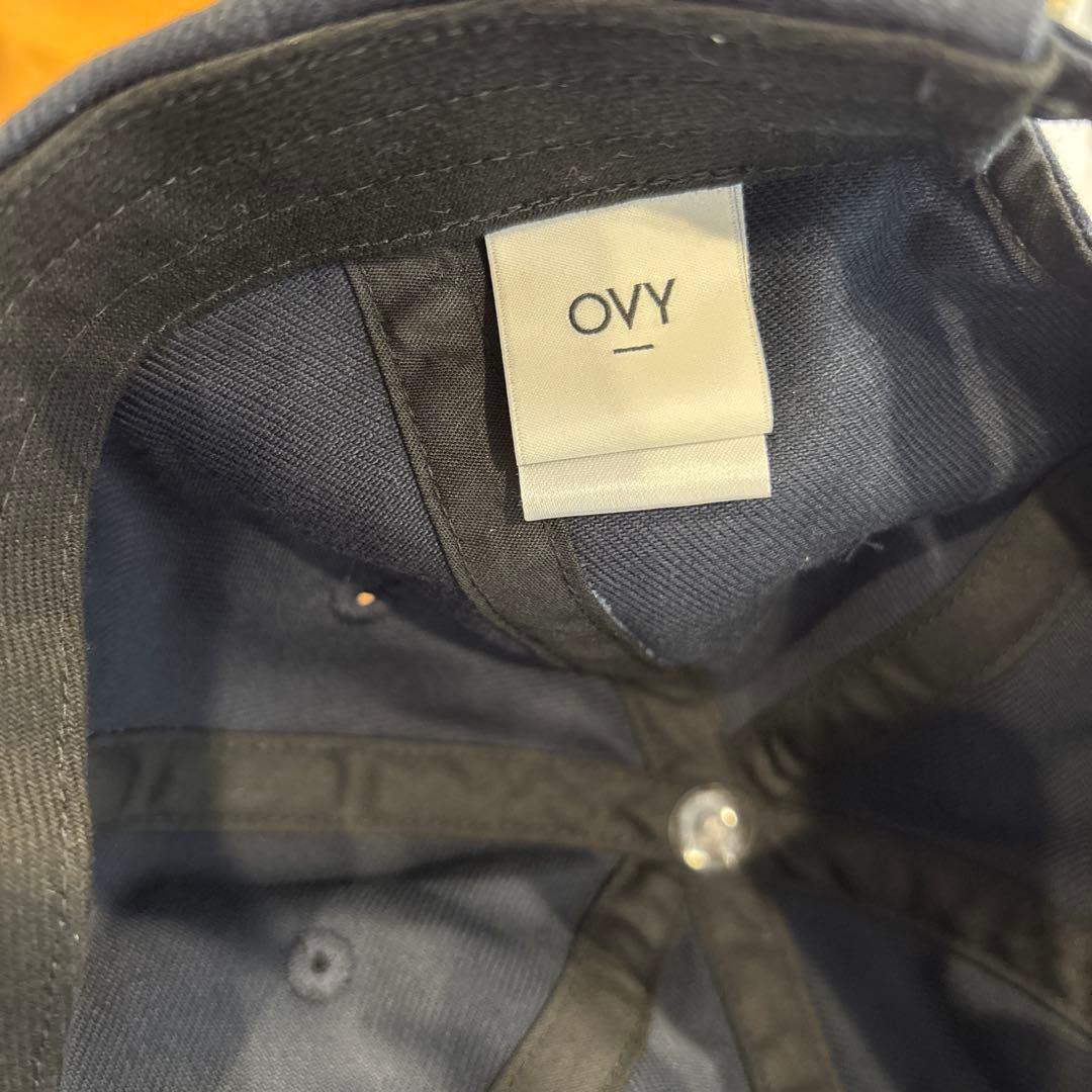 帽子 OVYVintage French Drill 6 Panel Cap OVY