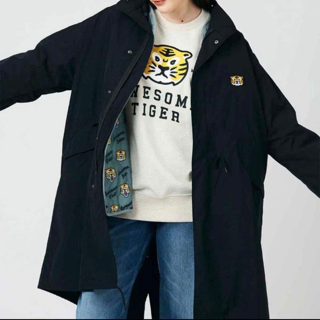 【完売品】graniph グラニフ モッズコート オーサムタイガー Sサイズ
