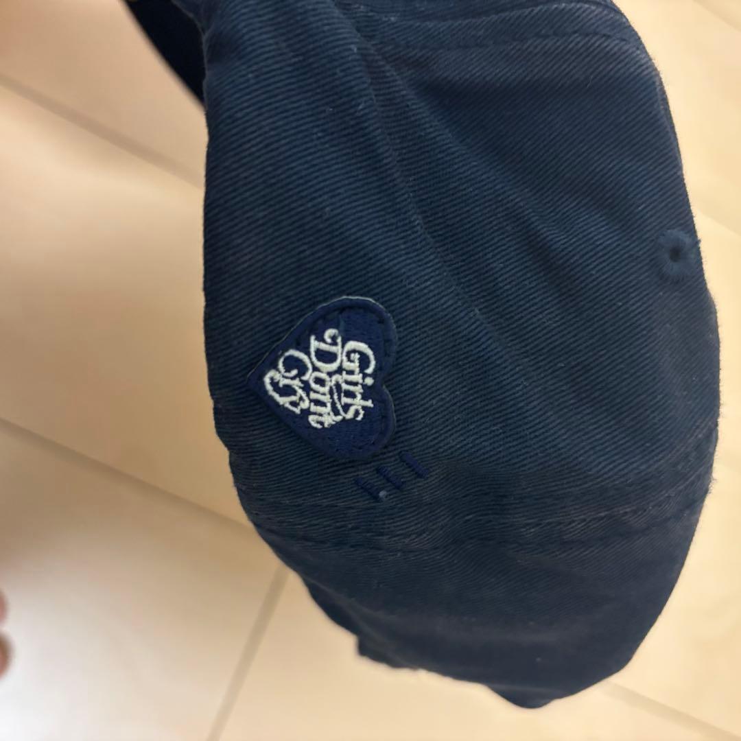 Human Made girls don’t cry メンズ キャップ ネイビー