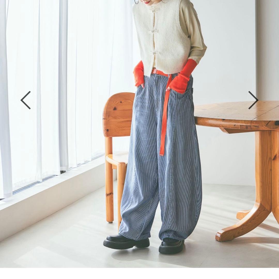 nikoand… NKJ 3D ドロップデニムパンツ