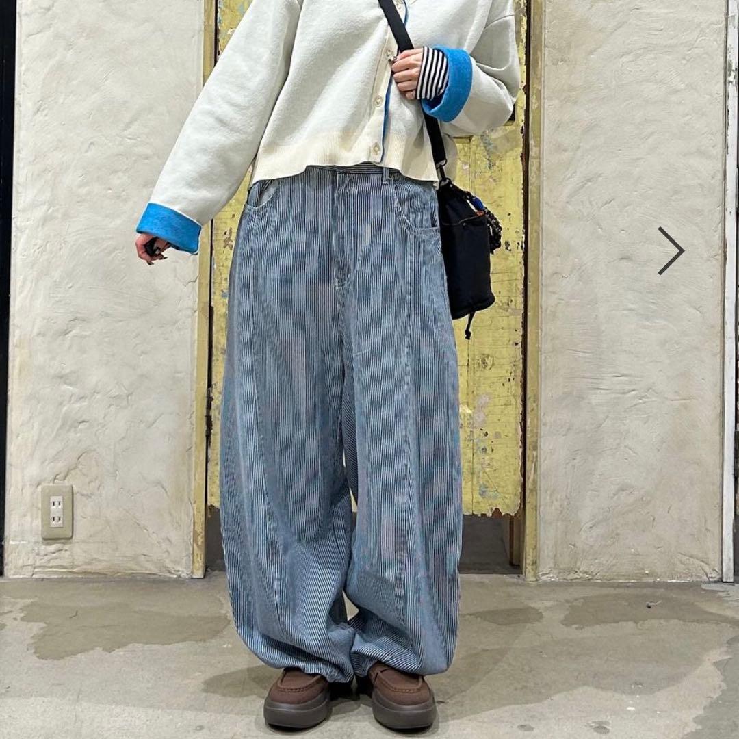 nikoand… NKJ 3D ドロップデニムパンツ