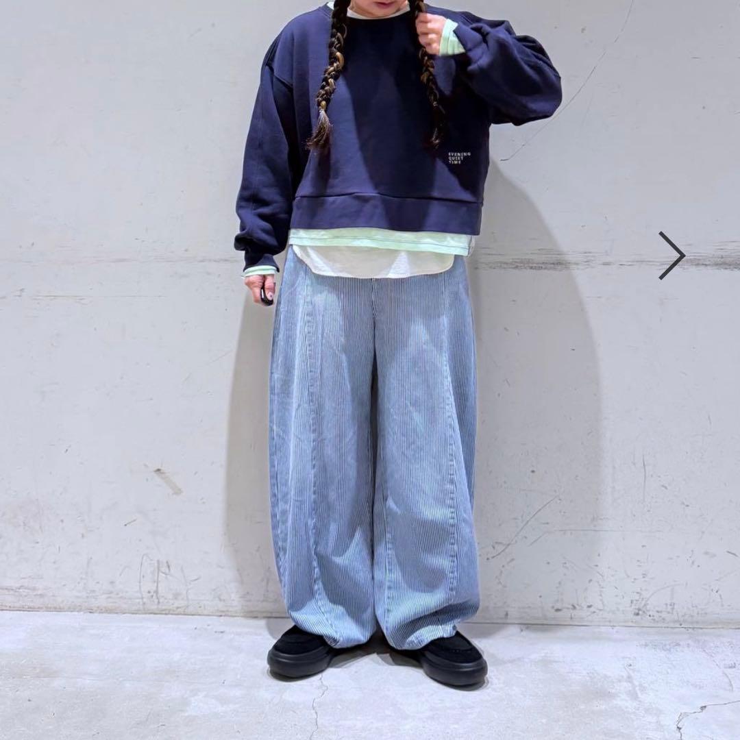 nikoand… NKJ 3D ドロップデニムパンツ