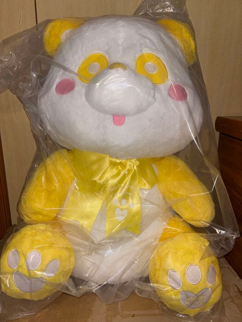 AAA 15th BIGぬいぐるみ　パープル　黄色まとめ売り
