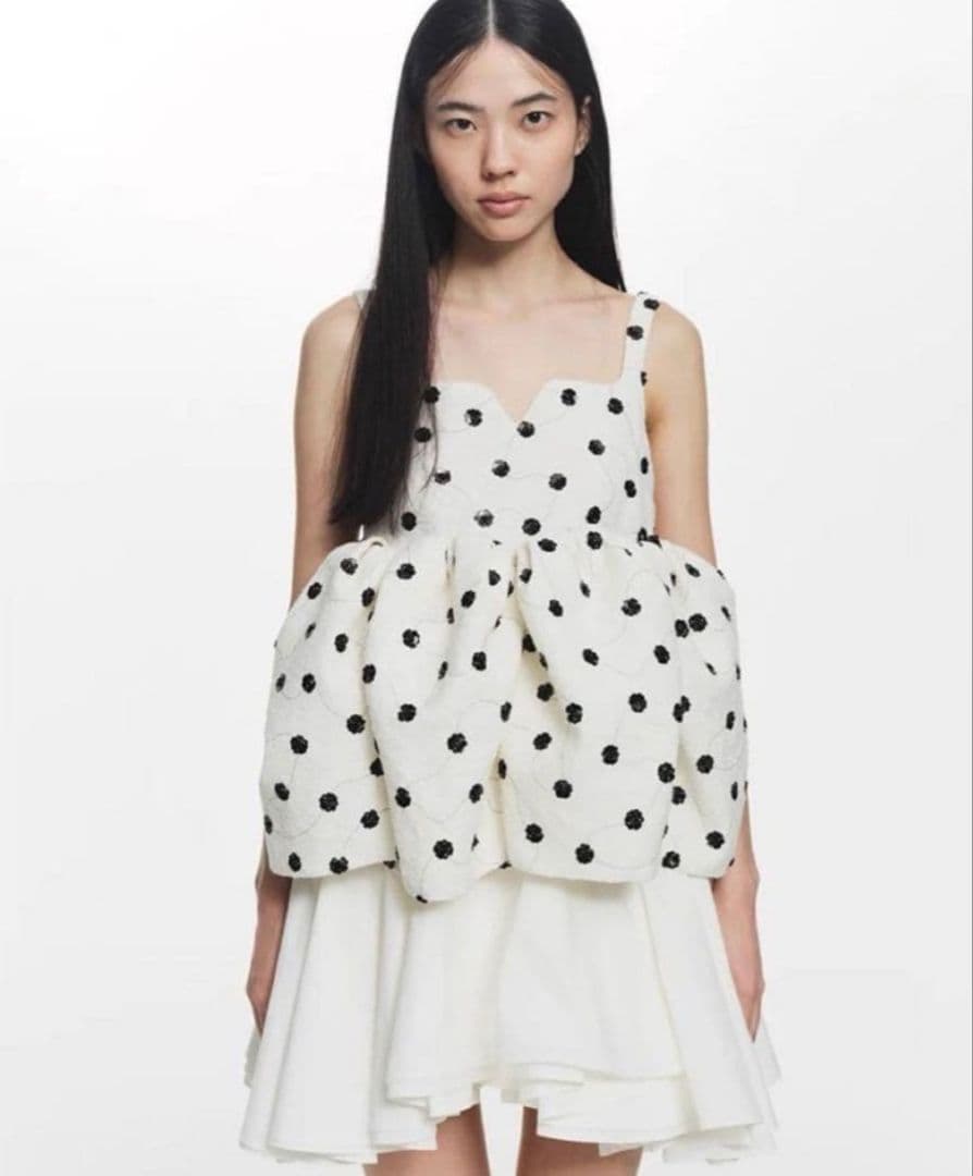 Bibiy peplum キャミソール