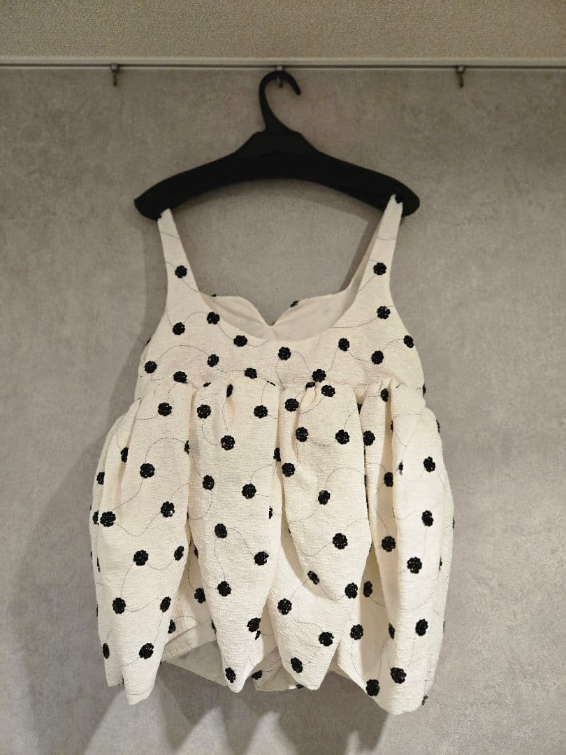 Bibiy peplum キャミソール