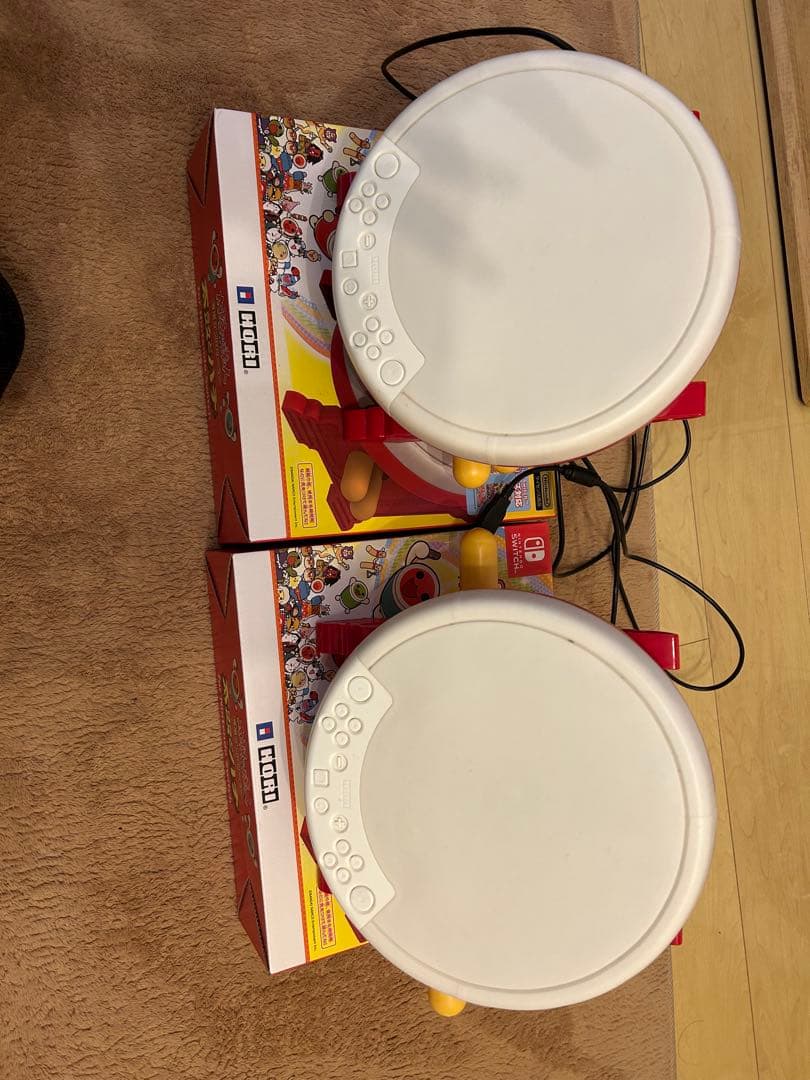 太鼓の達人 ドンダフルフェスティバル + コントローラー２台セット　中古