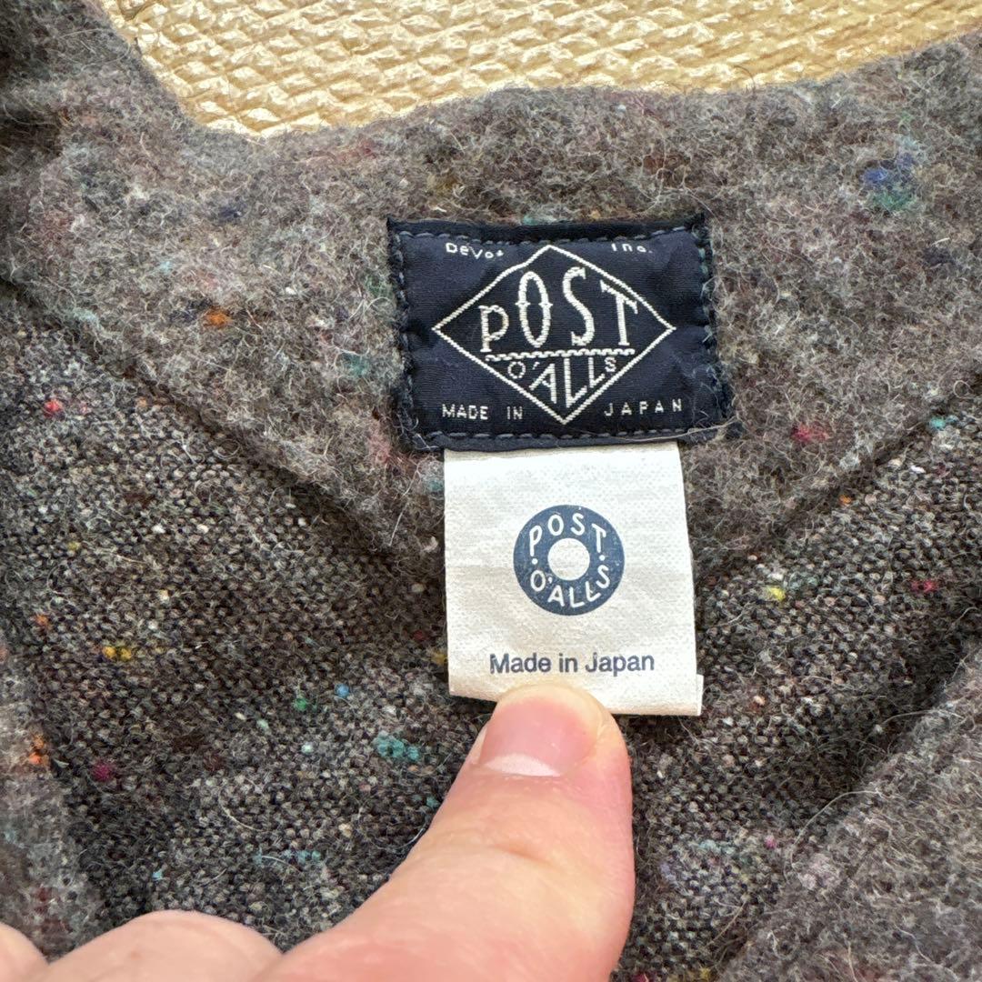 ジャケット・アウター POST O'ALLS POST 43 DV (Trashed Wool)