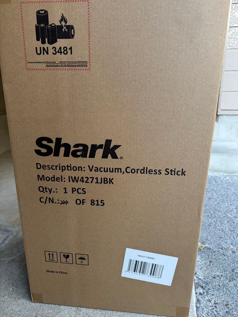 ✨新品未使用✨Shark POWER CLEAN 360 IW4271JBK