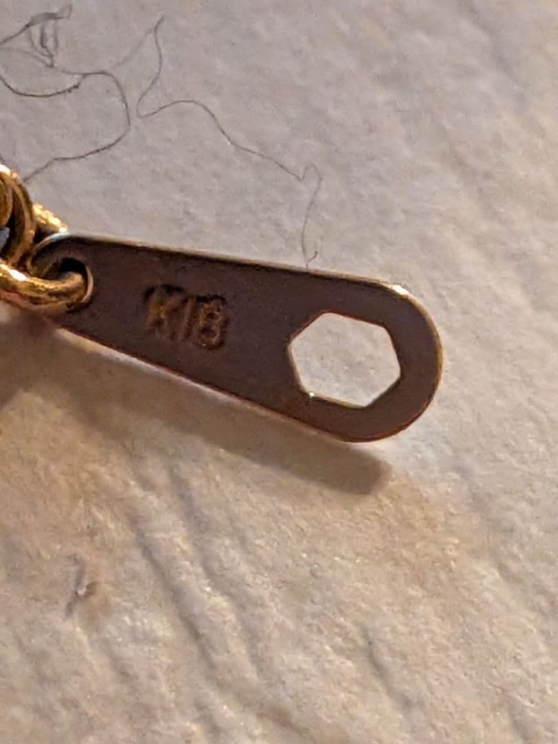 K18 ダイヤモンド ロープチェーン カスタムネックレス 0.50 ct