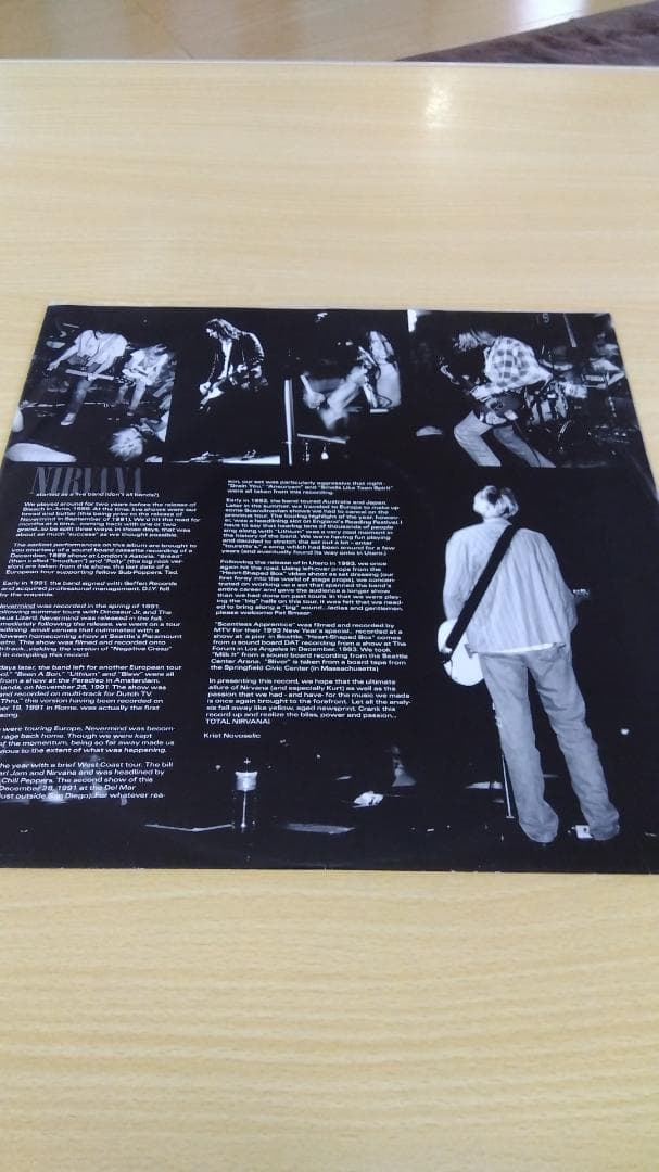 NIRVANA　「FROM THE MUDDY BANKS ～」　アナログ盤