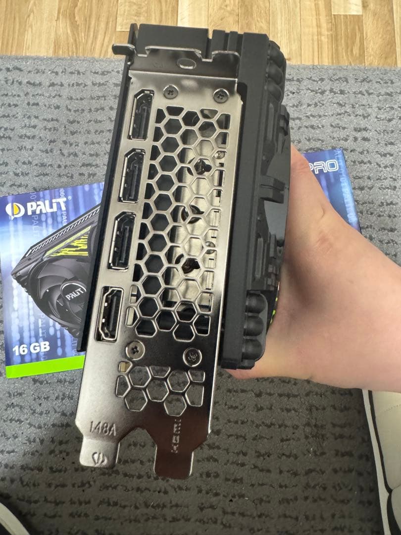 メ*ル様 PALIT RTX5080 16GB GAMINGPROグラフィックボ