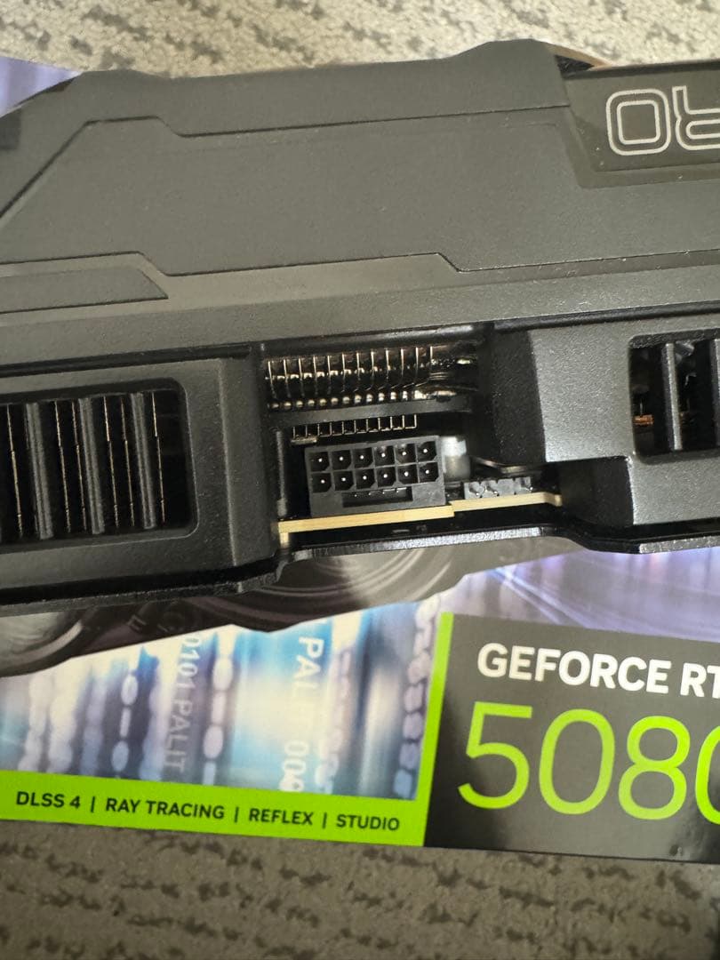 メ*ル様 PALIT RTX5080 16GB GAMINGPROグラフィックボ