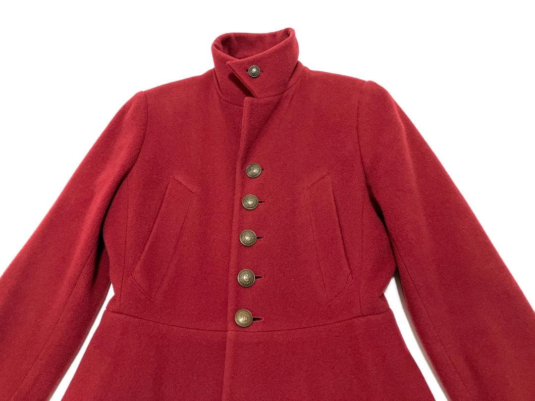 ジャケット・アウター JeanPaul GAULTIER Burgundy Wool Coat