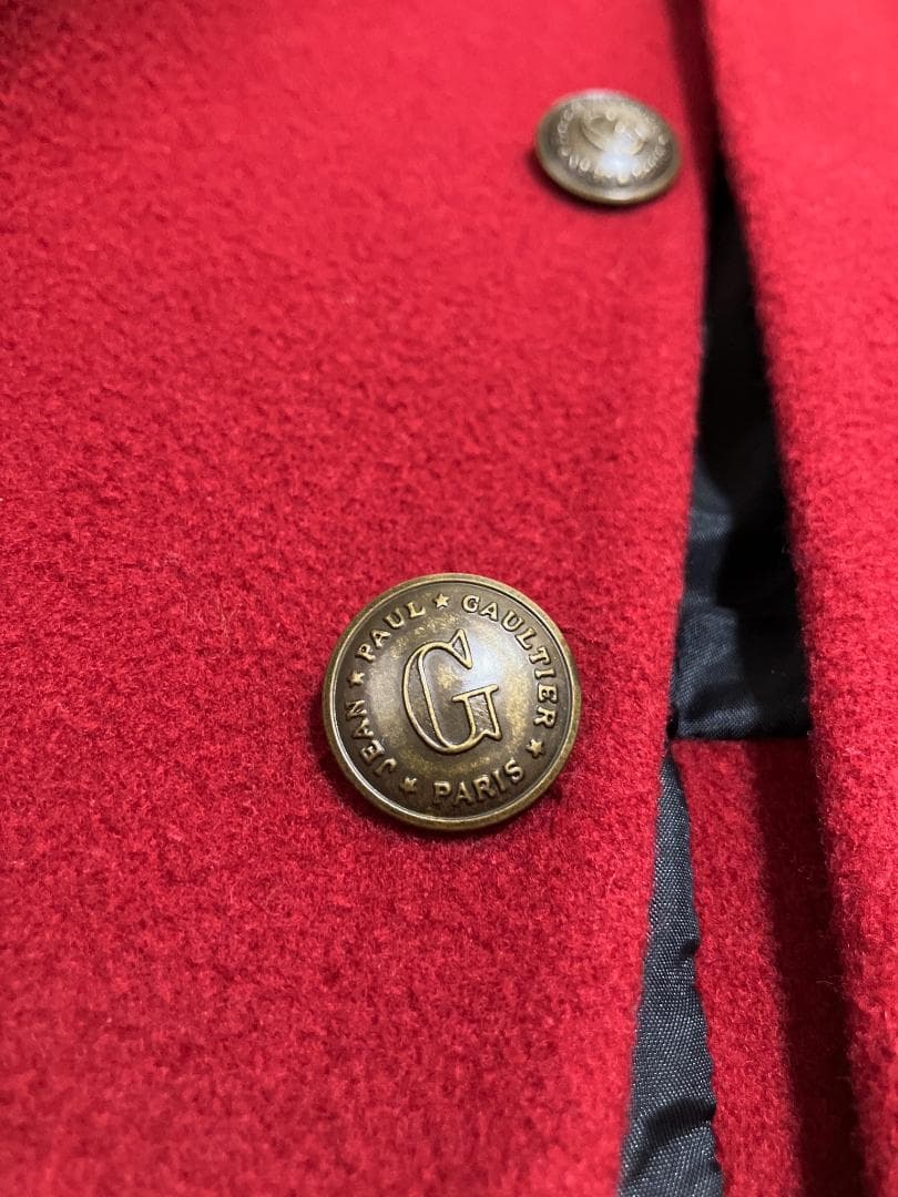 ジャケット・アウター JeanPaul GAULTIER Burgundy Wool Coat