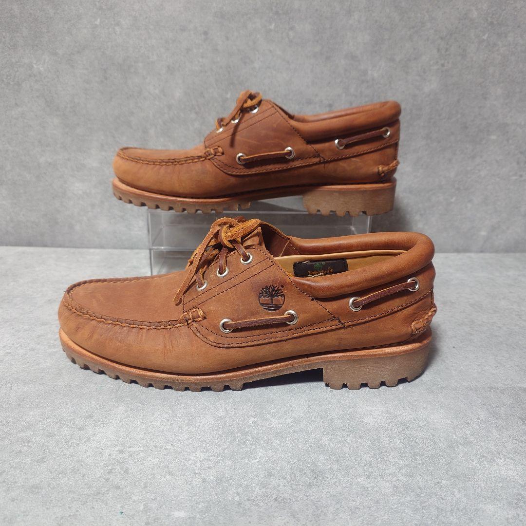 【美品】Timberland デッキシューズ 3eye モカシン 26㎝