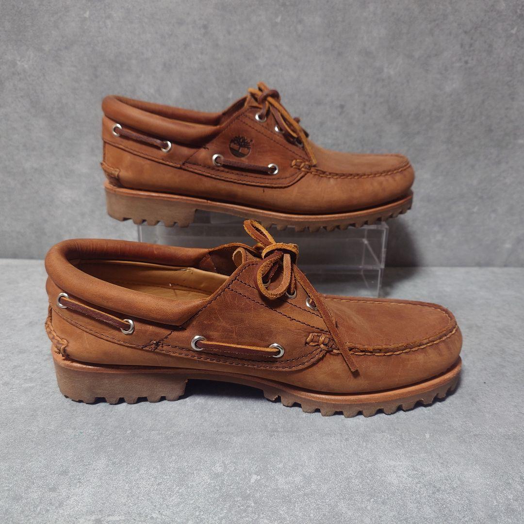 【美品】Timberland デッキシューズ 3eye モカシン 26㎝