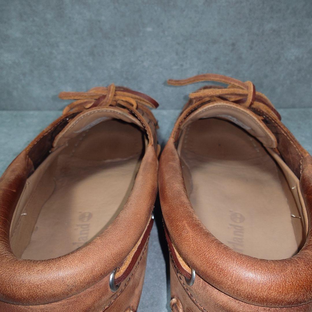 【美品】Timberland デッキシューズ 3eye モカシン 26㎝