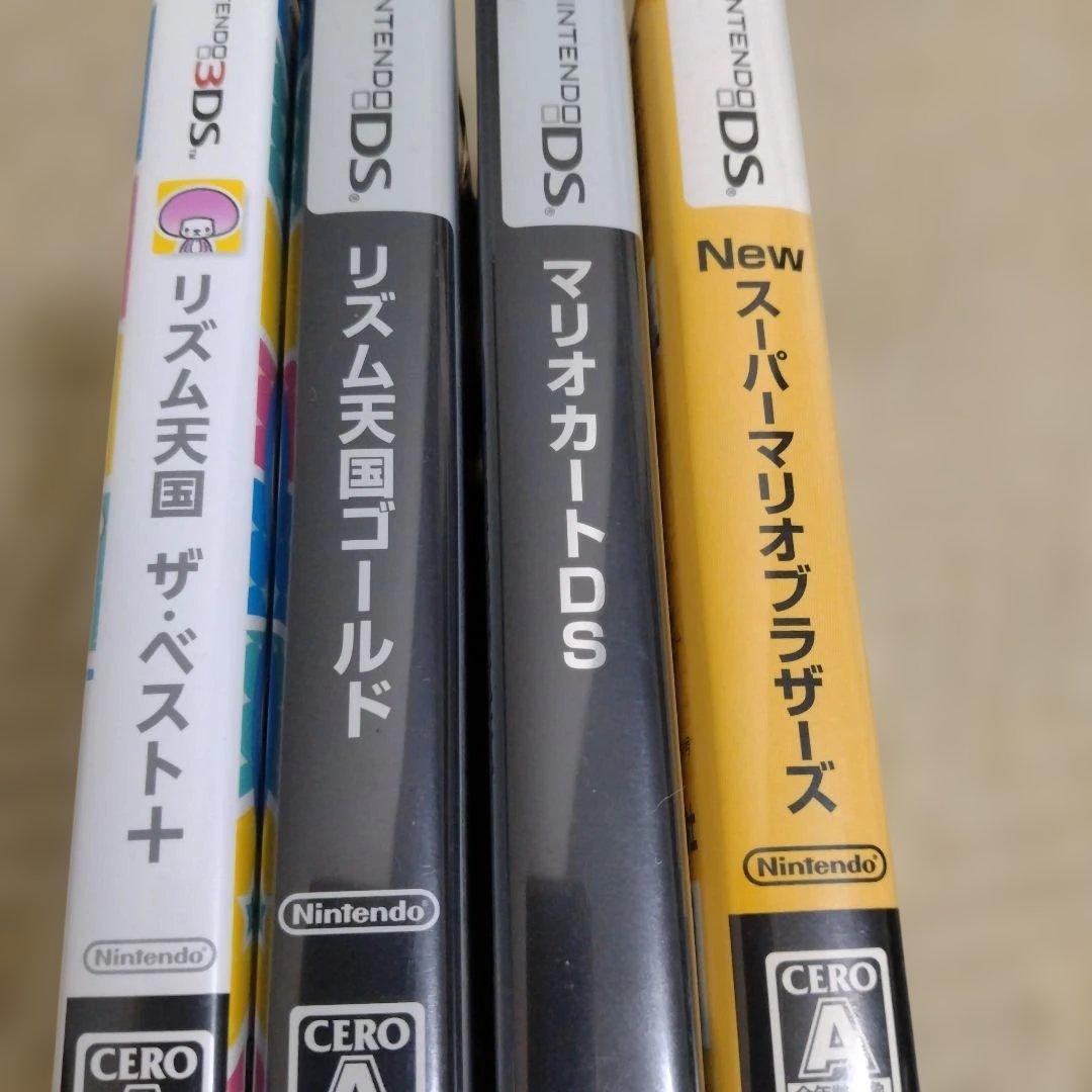 【DS·3DS】リズム天国·スーパーマリオ ソフト4本セット まとめ売り