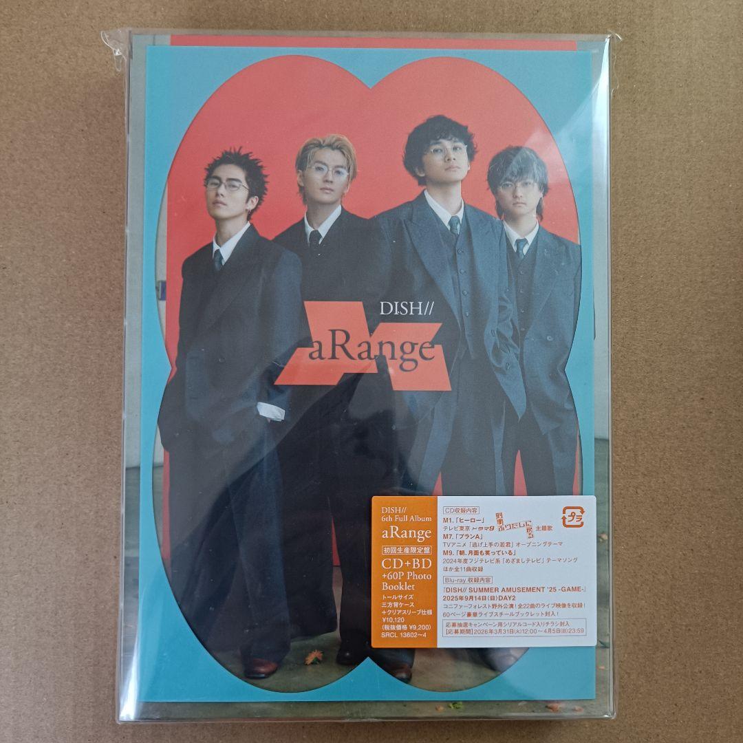 DISH// 初回生産限定盤〈CD＋Blu-ray〉アレンジ aRange