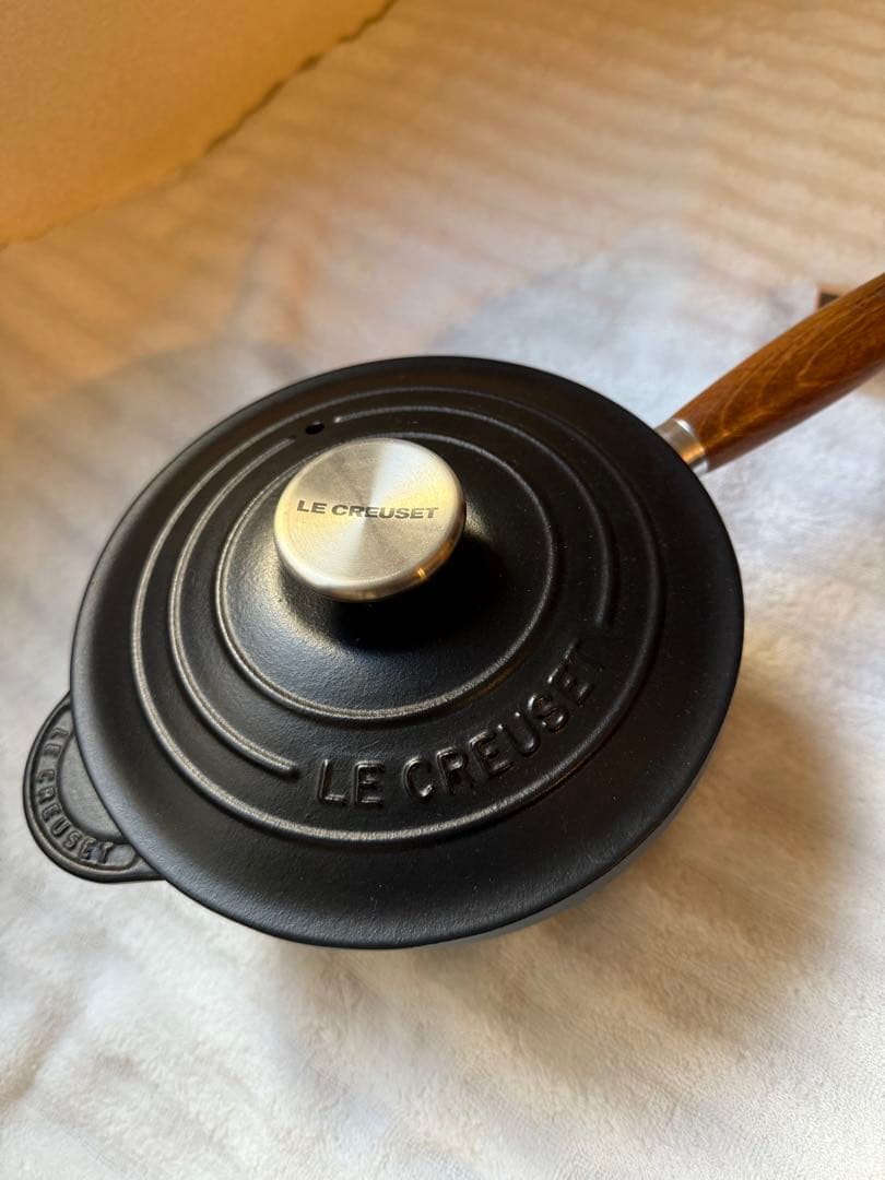 専用☆LE CREUSET 片手鍋 18cm 黒