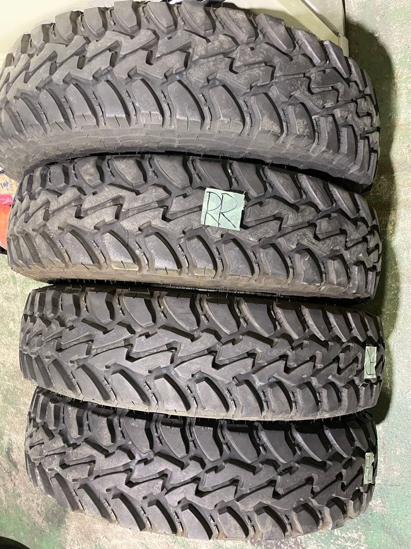 バリ溝！ 195R16C 国産タイヤ トーヨーオープンカントリー 4本 中古