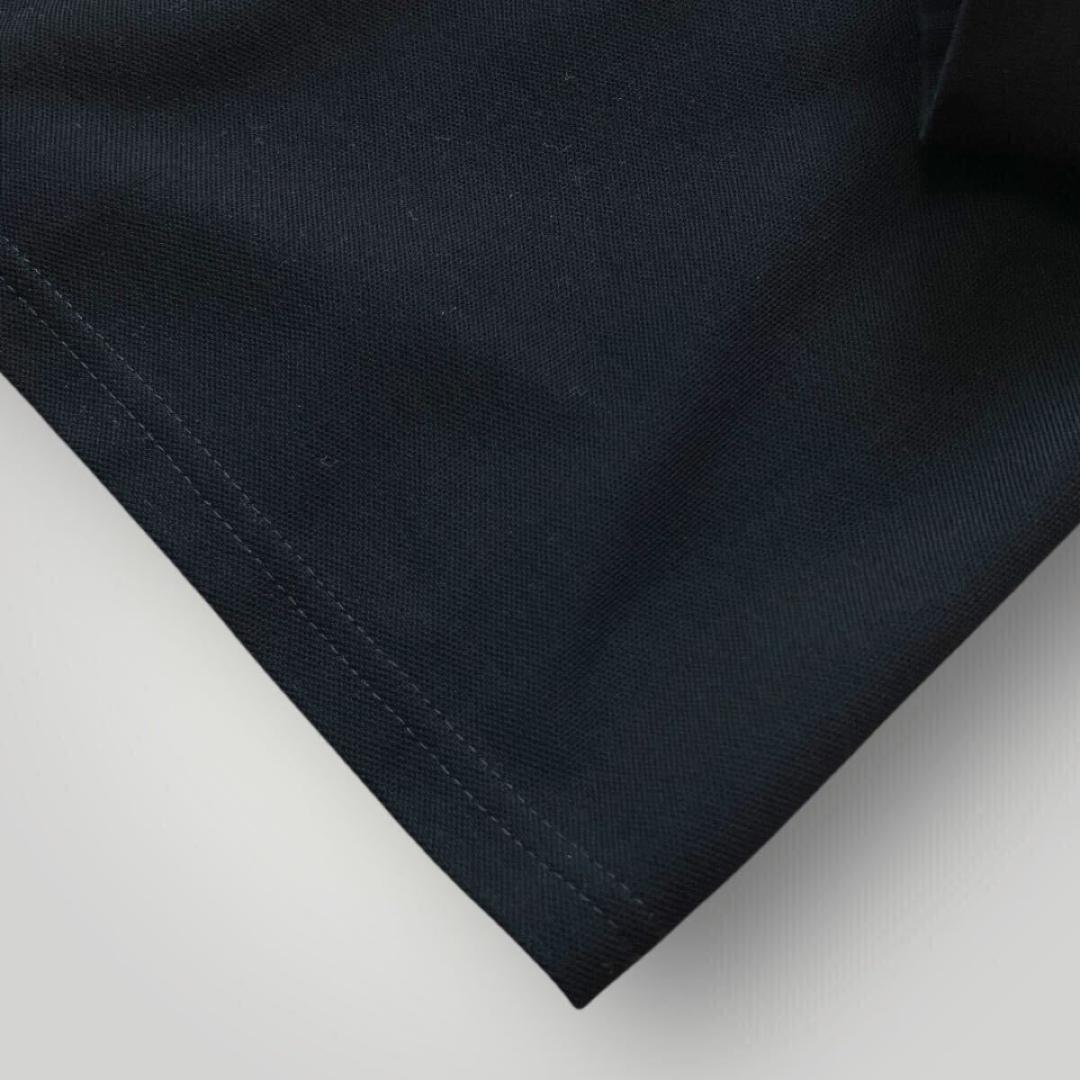 ［超美品］FRED PERRY フレッドペリー 長袖ポロシャツ 黒 ブラック L