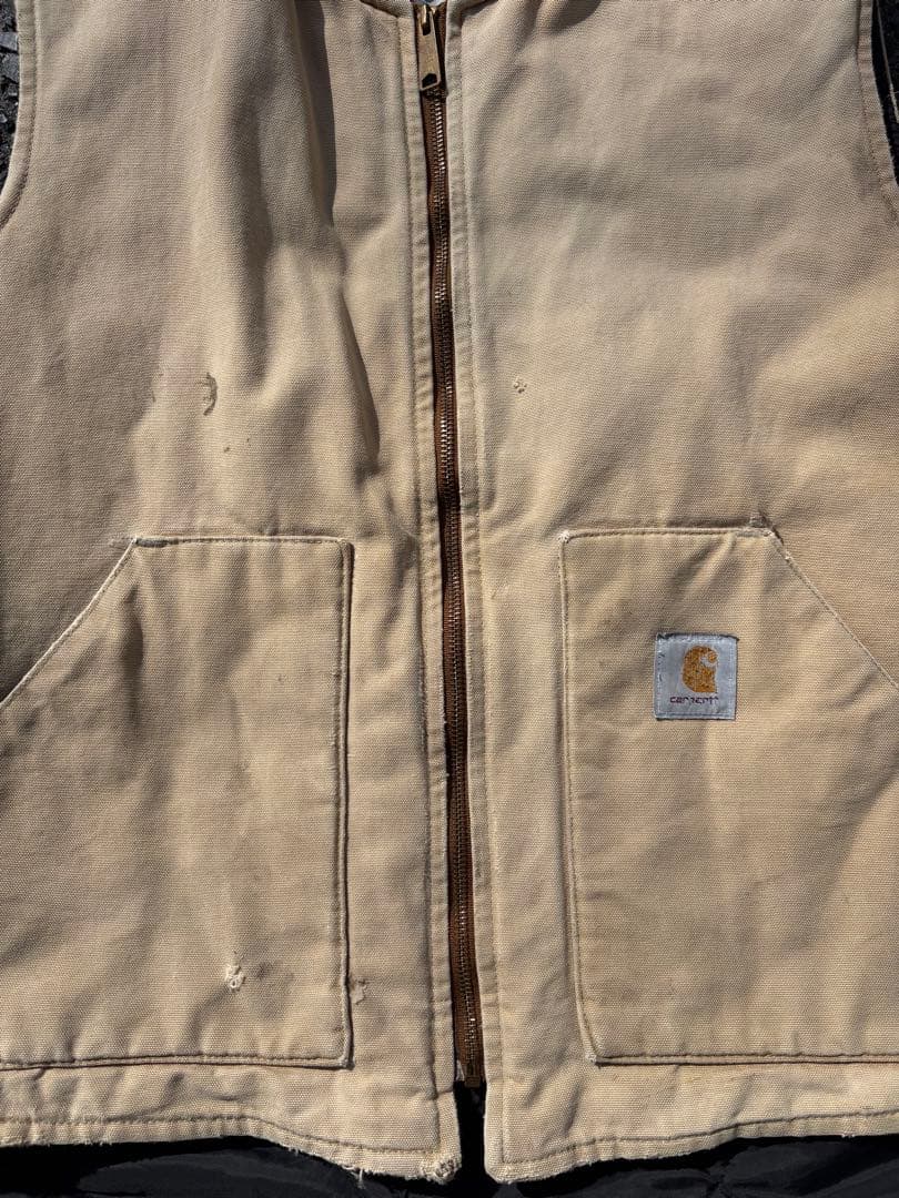 Carhartt カーハート ベスト フェード ワーク ブラウン
