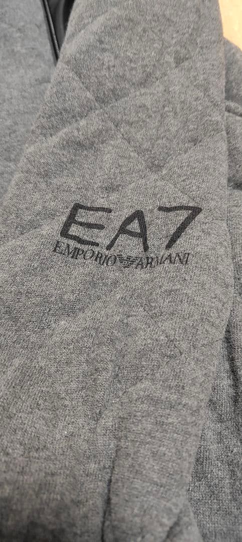 EA7 Emporio Armani グレー ジャンパー　リバーシブル　xl　訳