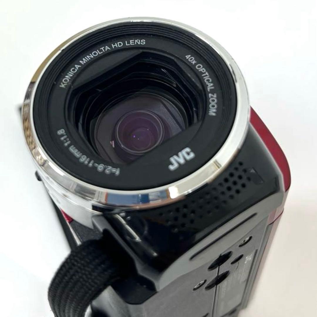 【動作確認済】JVC ケンウッド Everio GZ-E235-R ビデオカメラ
