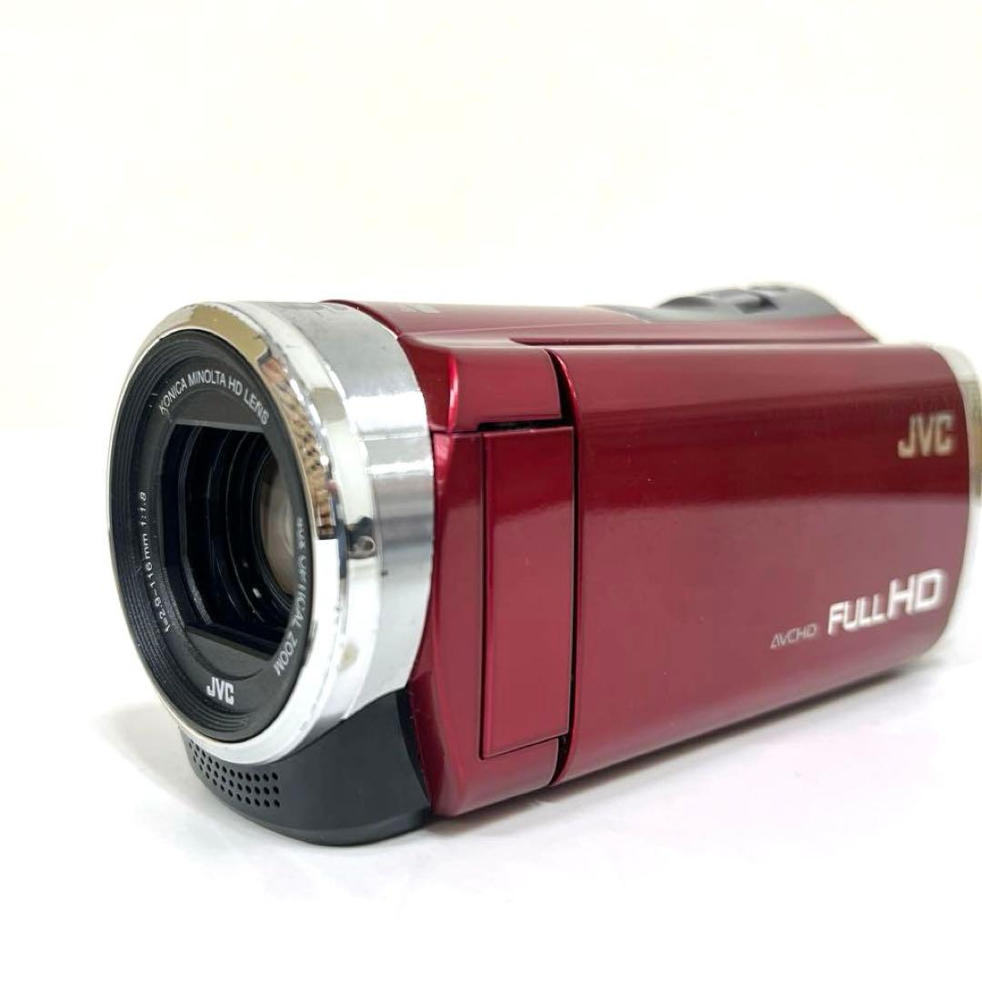 【動作確認済】JVC ケンウッド Everio GZ-E235-R ビデオカメラ