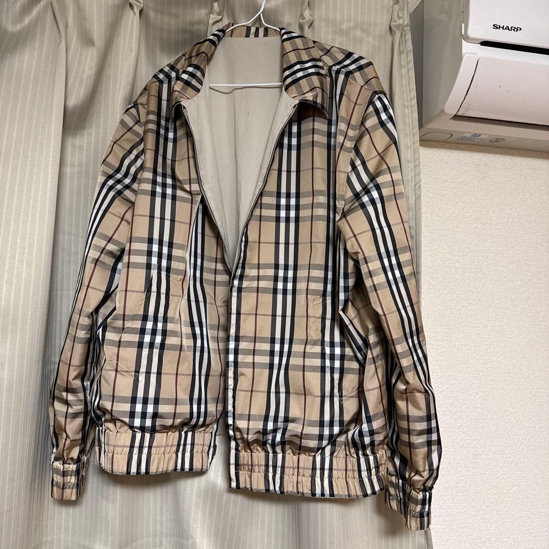 Burberry ノバチェック　リバーシブル　ジップアップジャケット