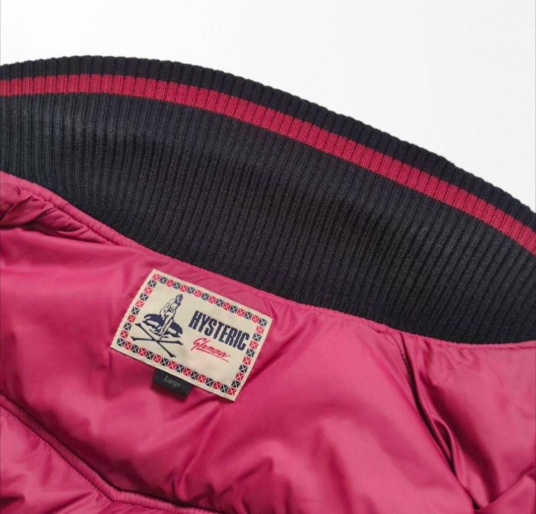 HYSTERIC GLAMOUR/ヒステリックグラマー ベスト ワッペンロゴ L