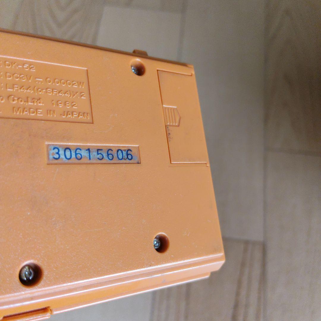 動作確認済/ゲームウォッチ ドンキーコング/新品電池付属