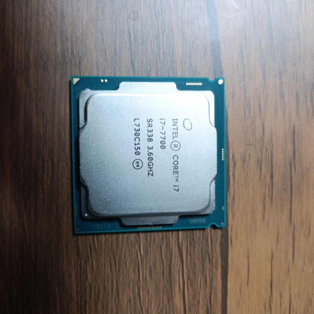ASRock マザボ　i7 7700.KINGSTONメモリ8G×2付き