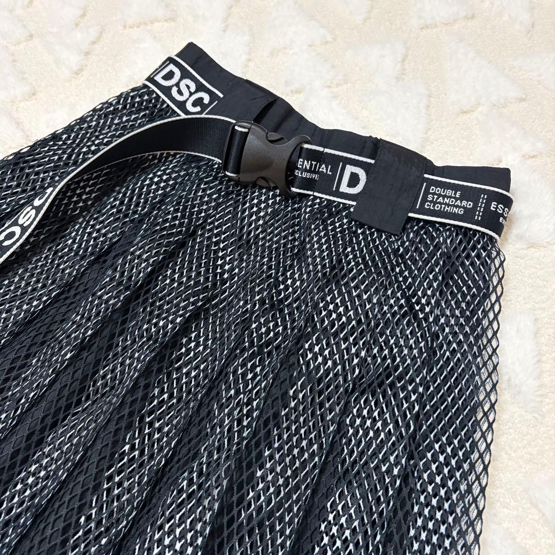 【美品】ESSENTIALダブルスタンダードクロージング メッシュスカート日本製