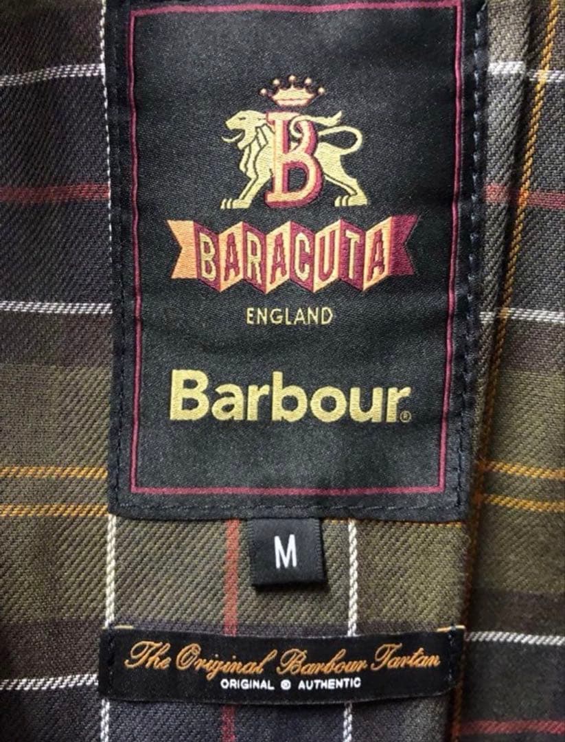 バブアーBarbour x バラクータBARACUTAワックスジャケットG9黒M